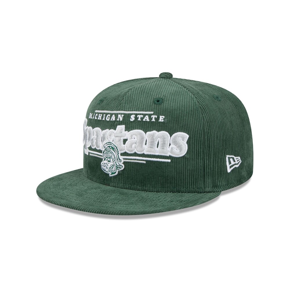 Michigan State Spartans College Vault Throwback 9FIFTY Snapback Hat - One Size